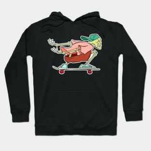 Skateboarding Skeleton Hoodie